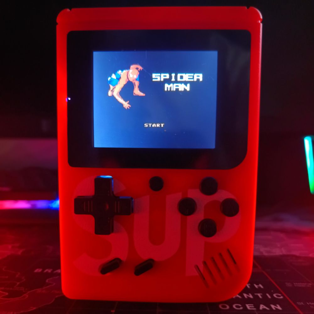 Consola Retrosup portátil 400 juegos